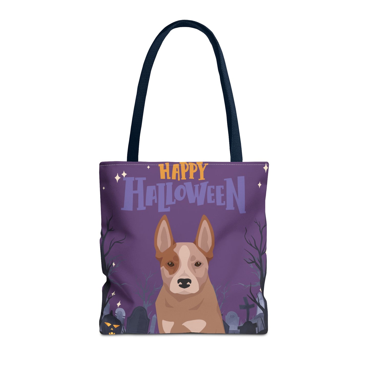 Australian Cattle Dog Dog Happy Halloween Tote Bag 16x16