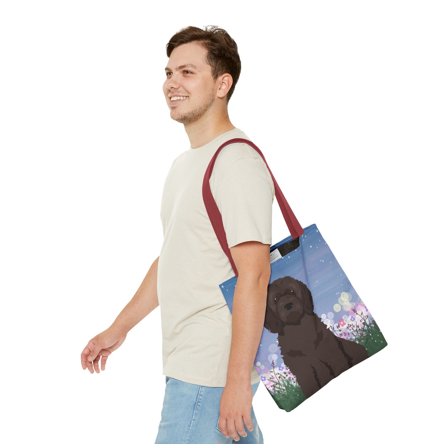 Portuguese Water Dog Dog Tote Bag 16x16