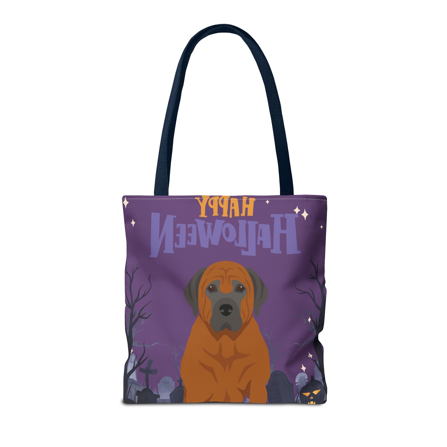 Tosa Inu Dog Happy Halloween Tote Bag 16x16