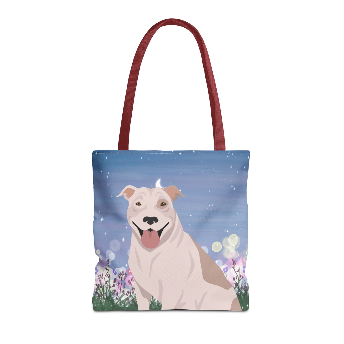 Pit Bull Dog Tote Bag 16x16