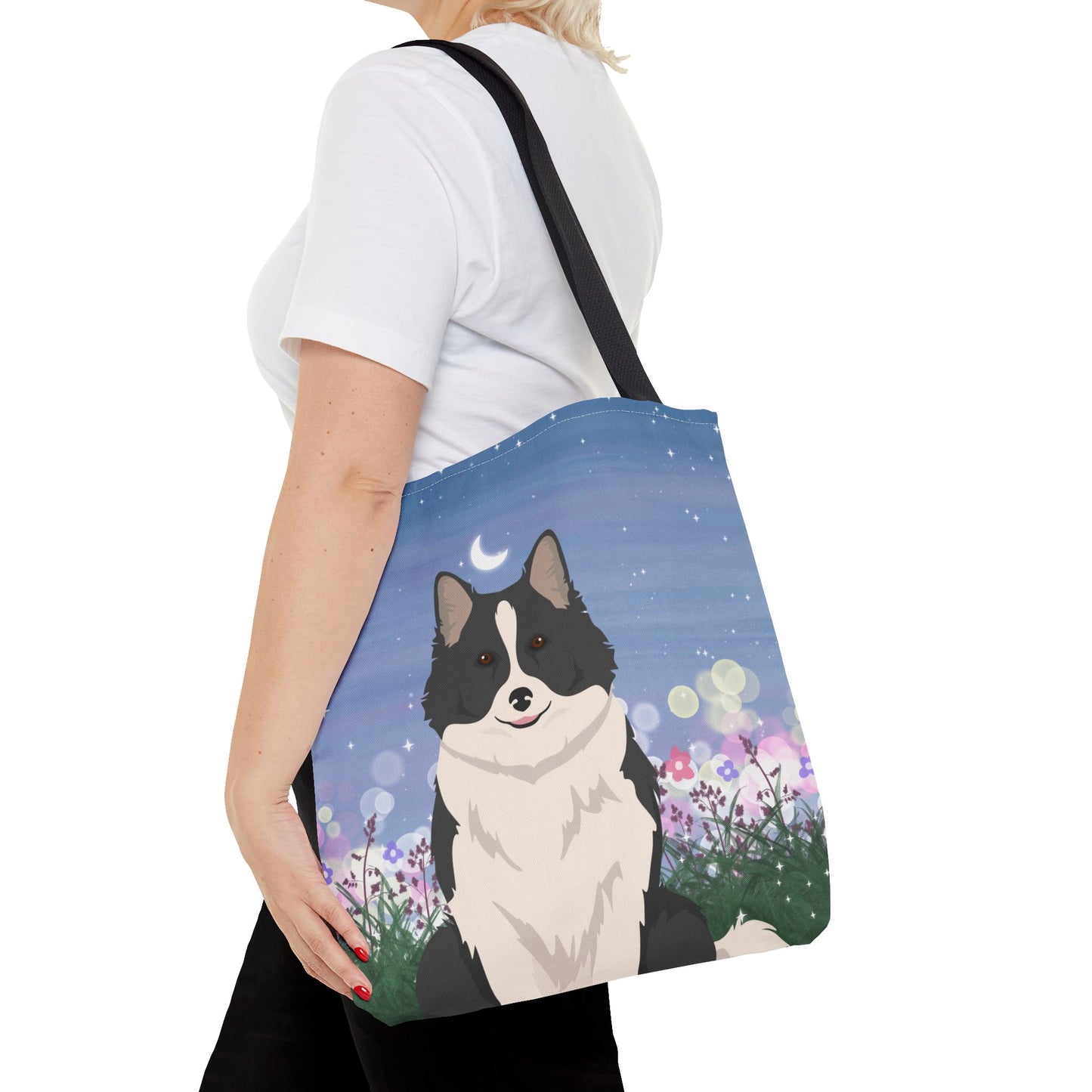 Icelandic Sheepdog Dog Tote Bag 16x16