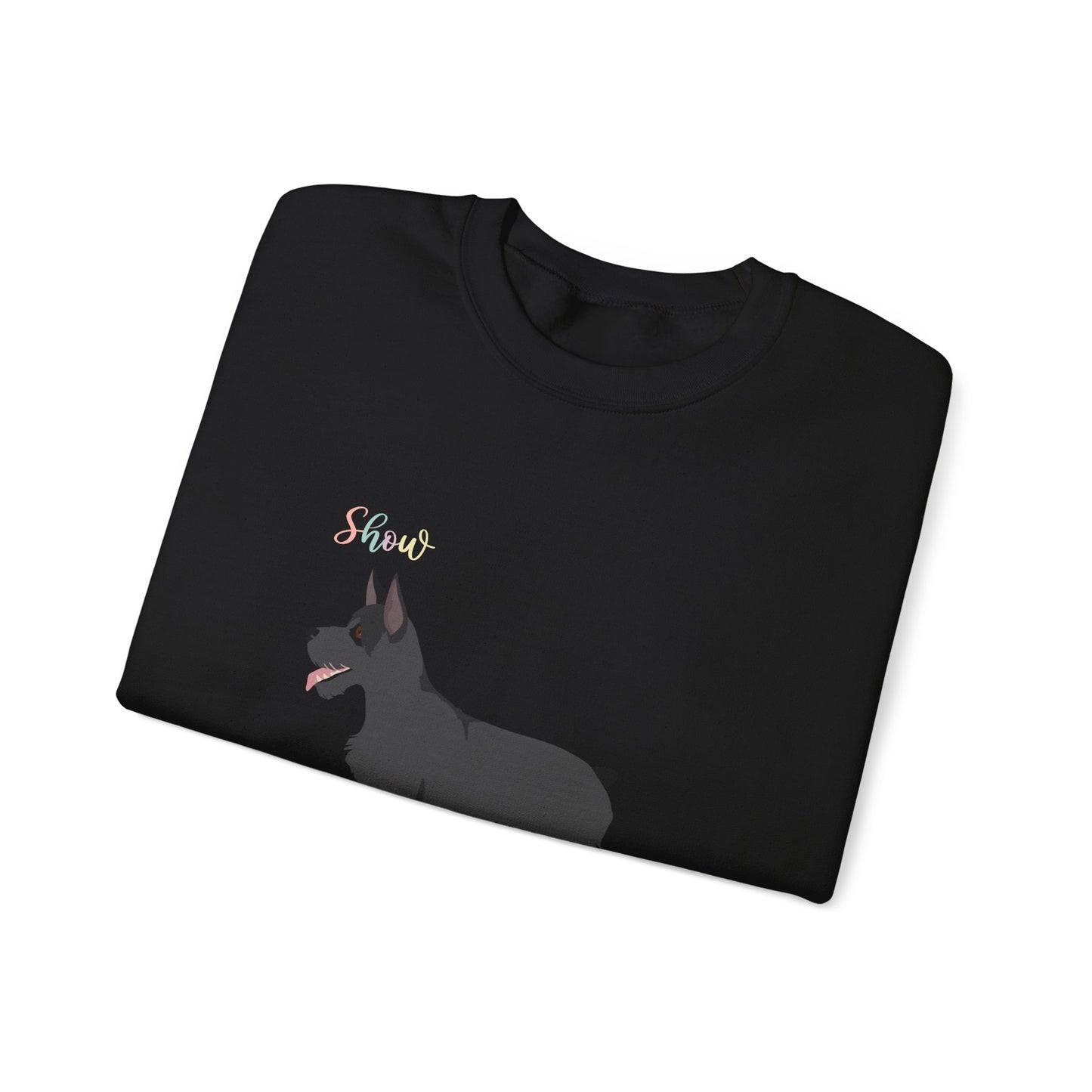 Schnauzer Dog Unisex Heavy Blend Crewneck Sweatshirt