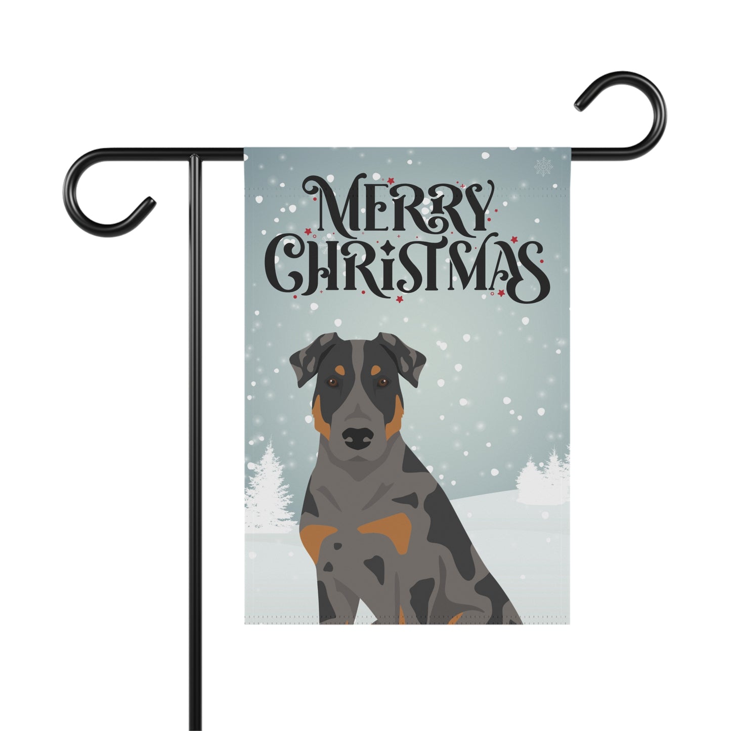 Beauceron Dog Garden Flag