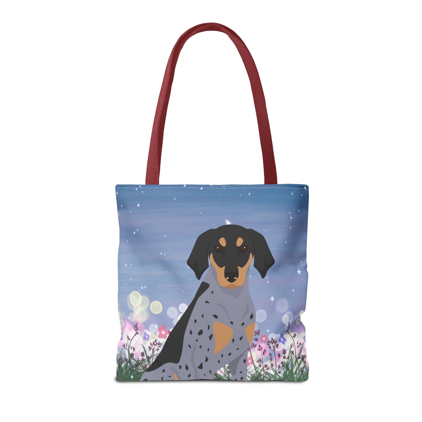 Bluetick Coonhound Dog Tote Bag 16x16
