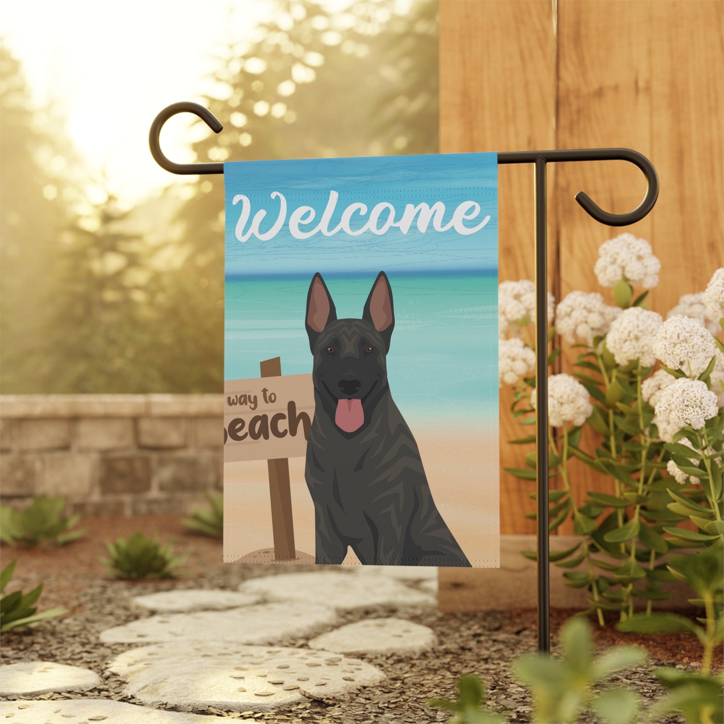 Dutch Shepherd Dog Garden Flag