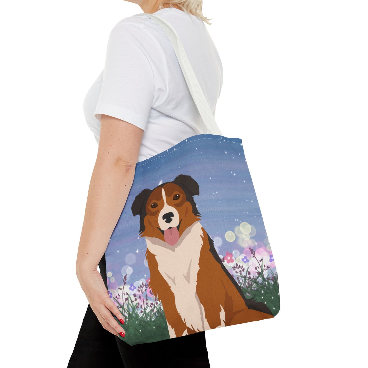 English Shepherd Dog Tote Bag 16x16