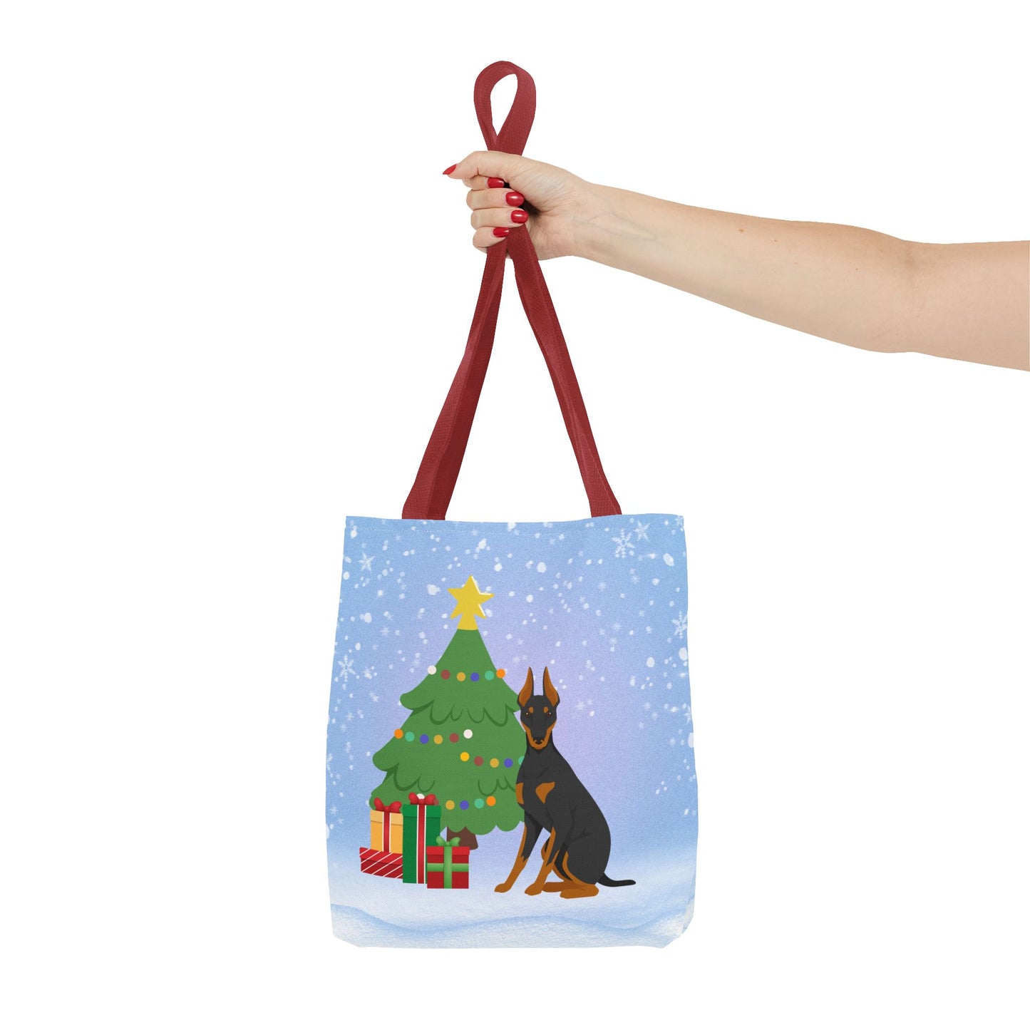Manchester Terrier Dog Tote Bag, Dog Mom Gift