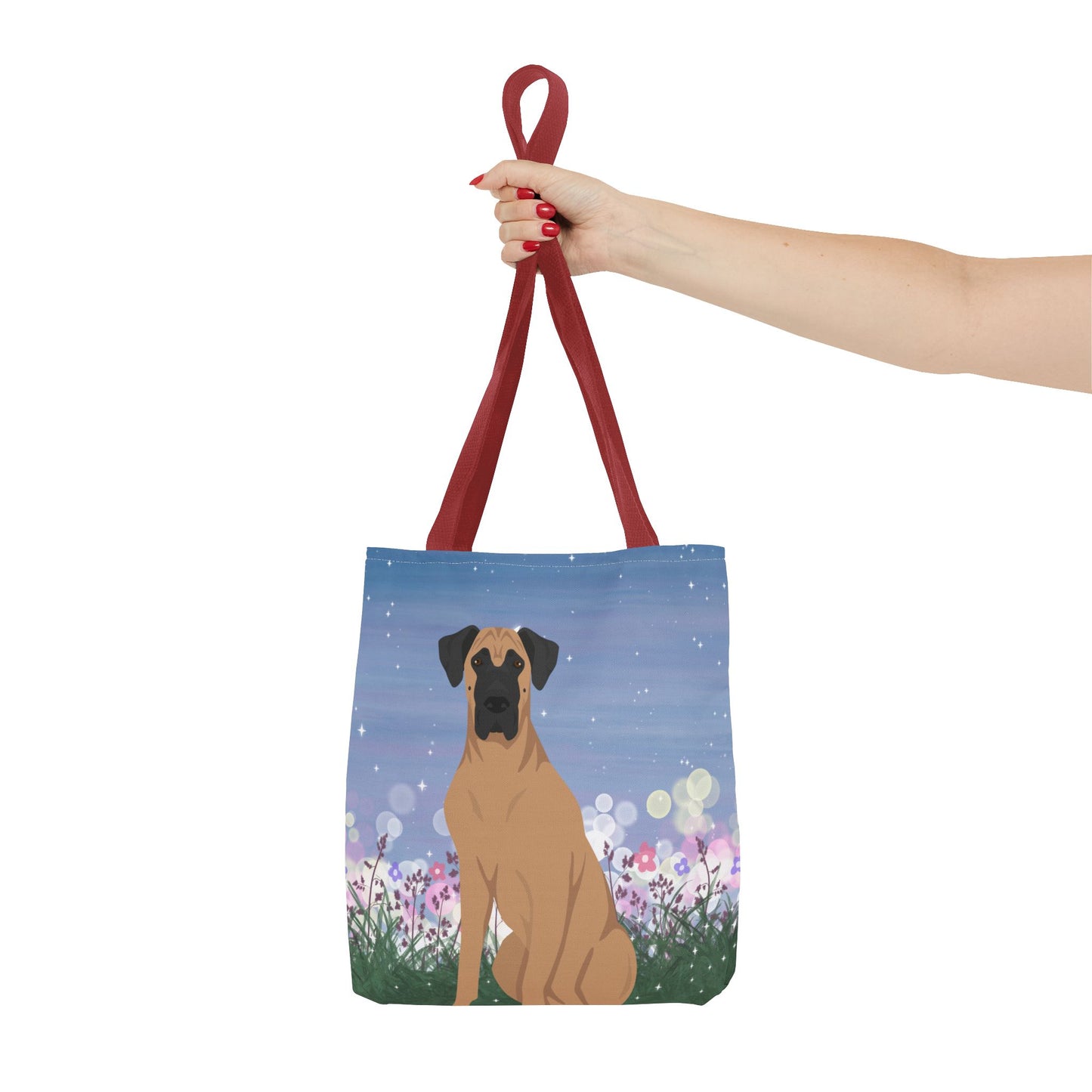 Great Dane Dog Tote Bag 13x13