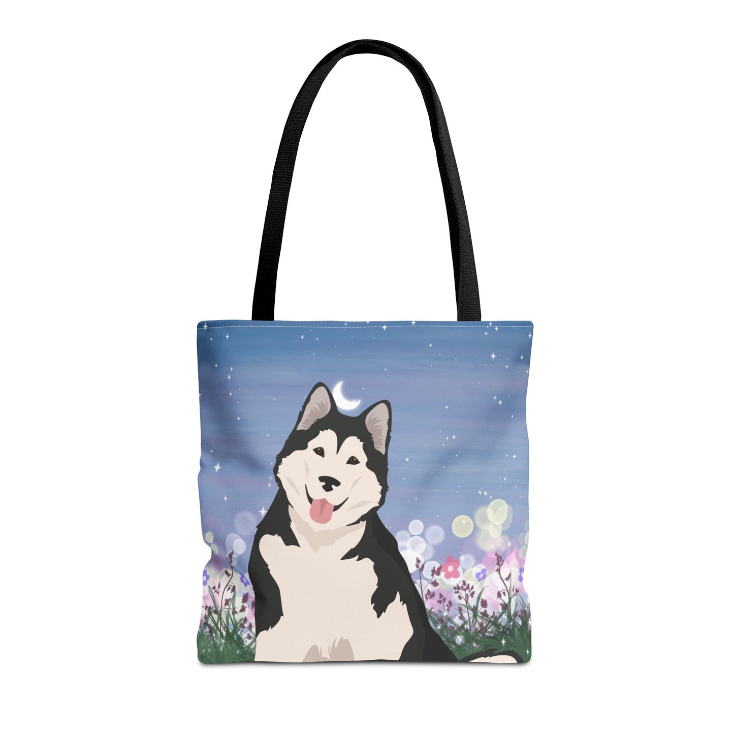 Alaskan Malamute Dog Tote Bag 16x16