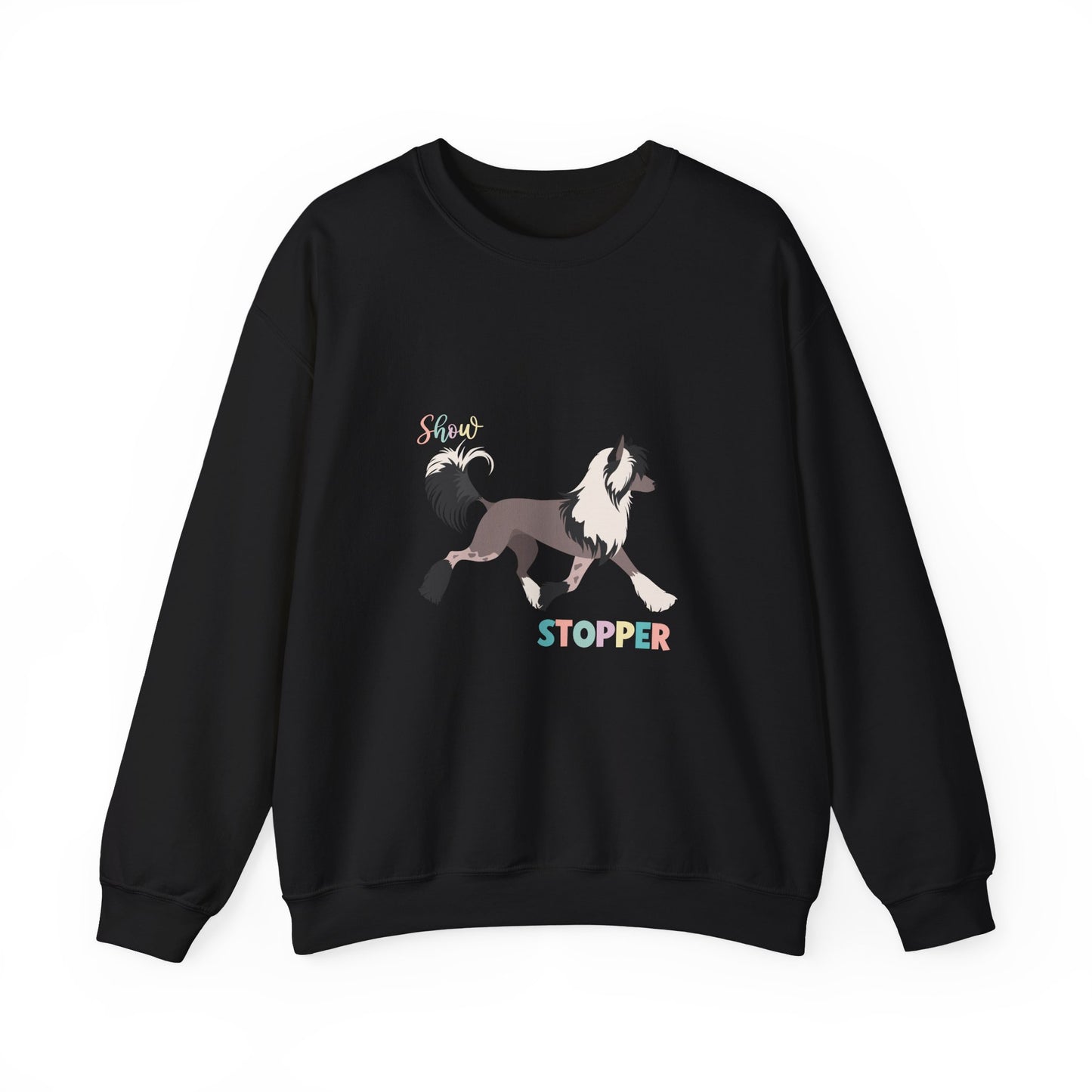 Chinese Crested Dog Dog Unisex Heavy Blend Crewneck Sweatshirt