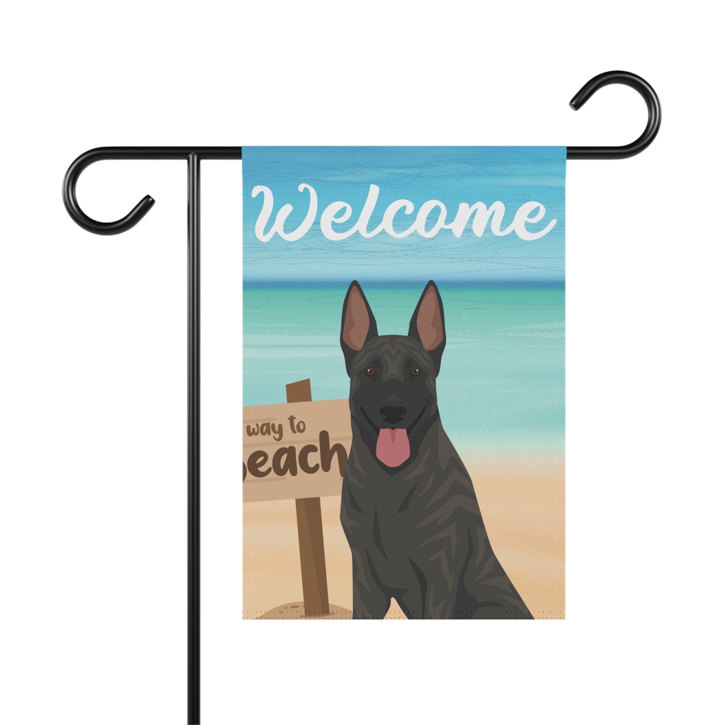 Dutch Shepherd Dog Garden Flag