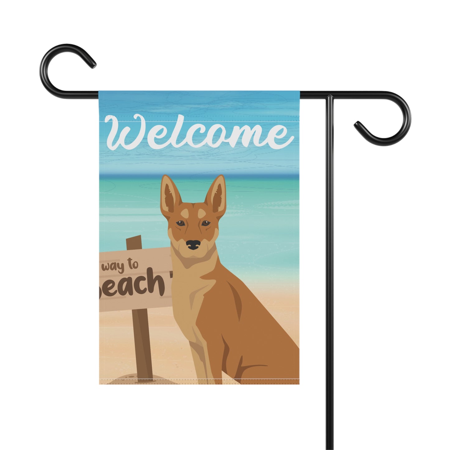 Carolina Dog Dog Garden Flag