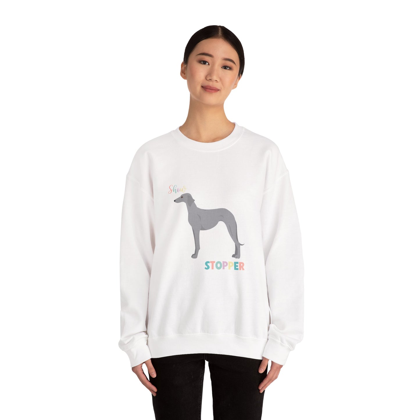 Azawakh Dog Unisex Heavy Blend Crewneck Sweatshirt