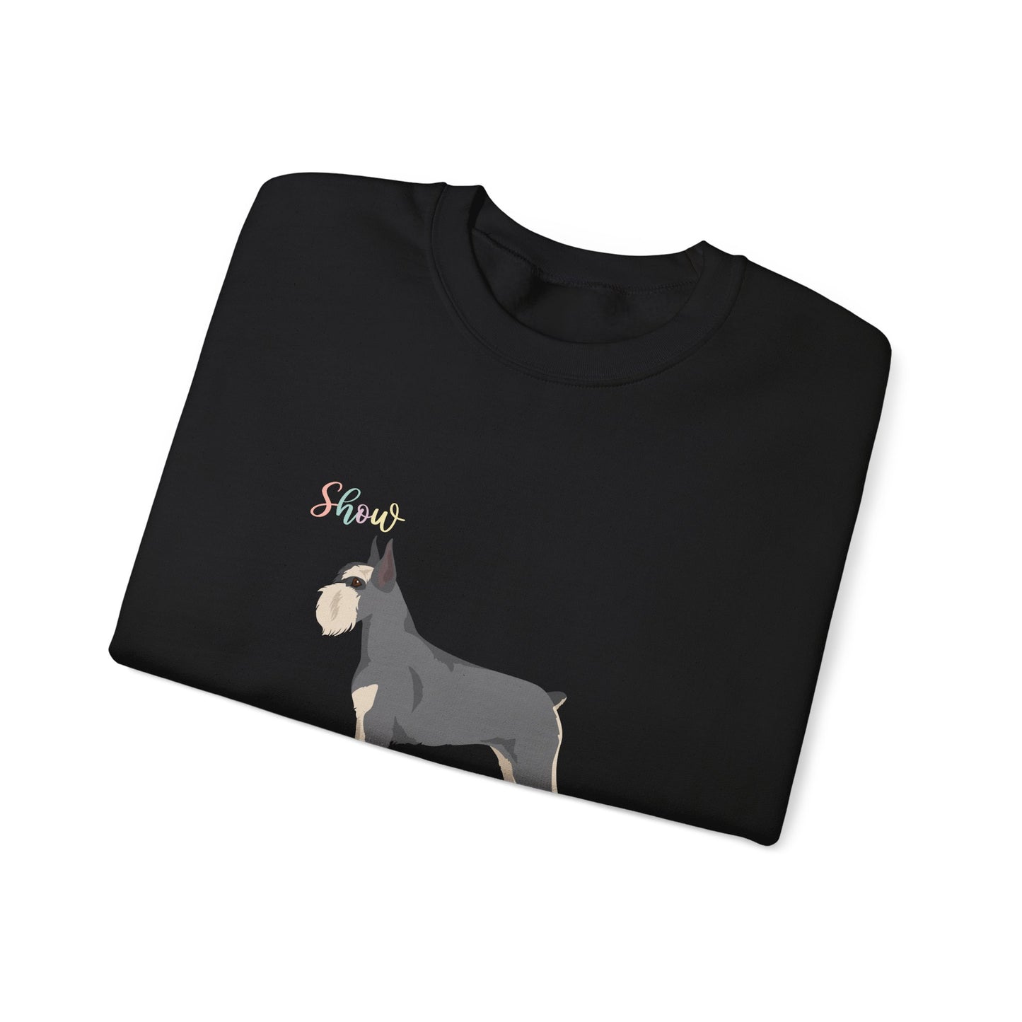 Schnauzer Dog Unisex Heavy Blend Crewneck Sweatshirt