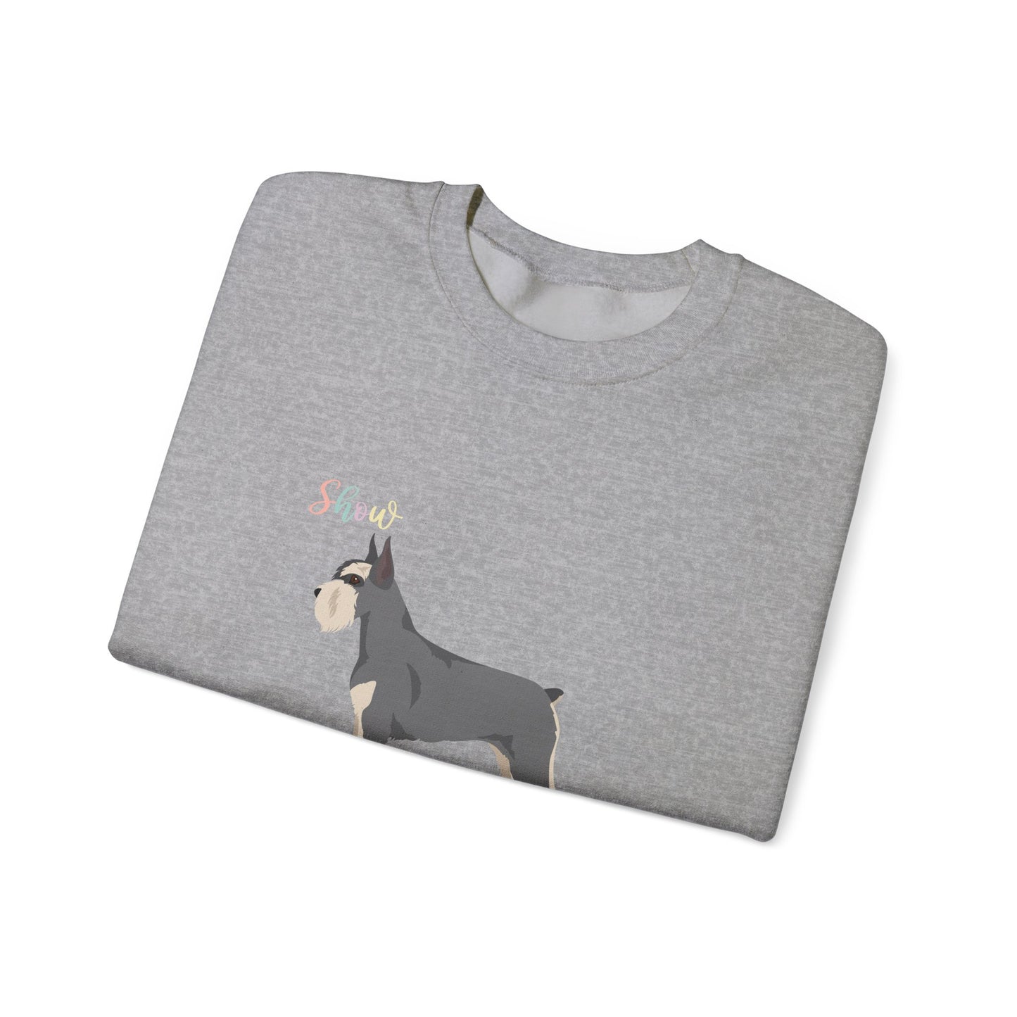 Schnauzer Dog Unisex Heavy Blend Crewneck Sweatshirt