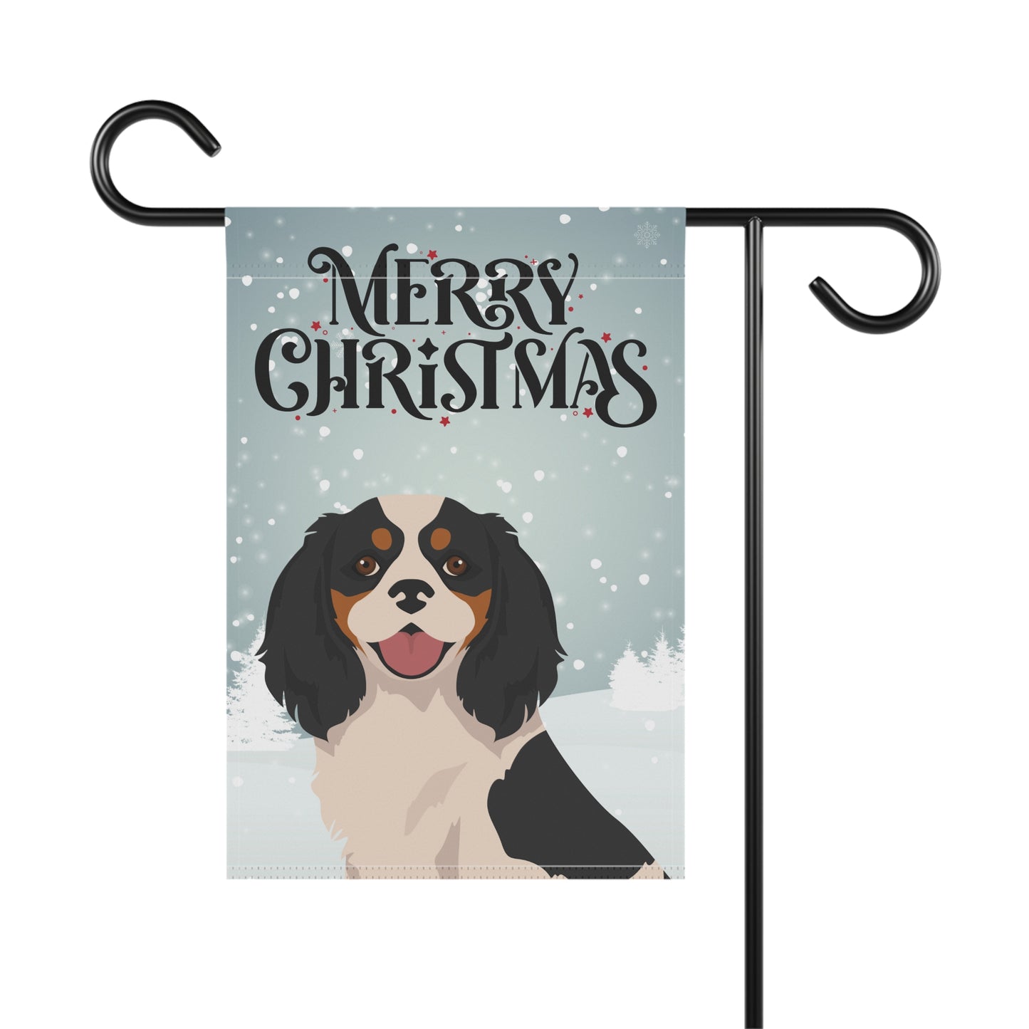 Cavalier King Charles Spaniel Dog Garden Flag