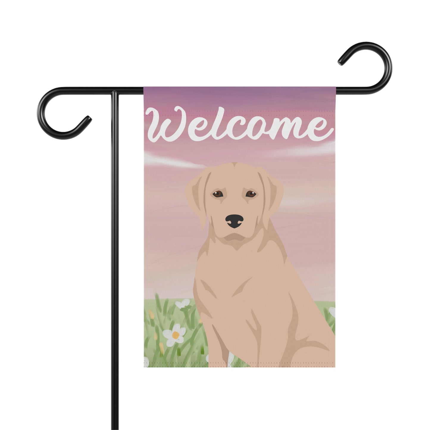 Labrador Retriever Dog Welcome Garden Flag