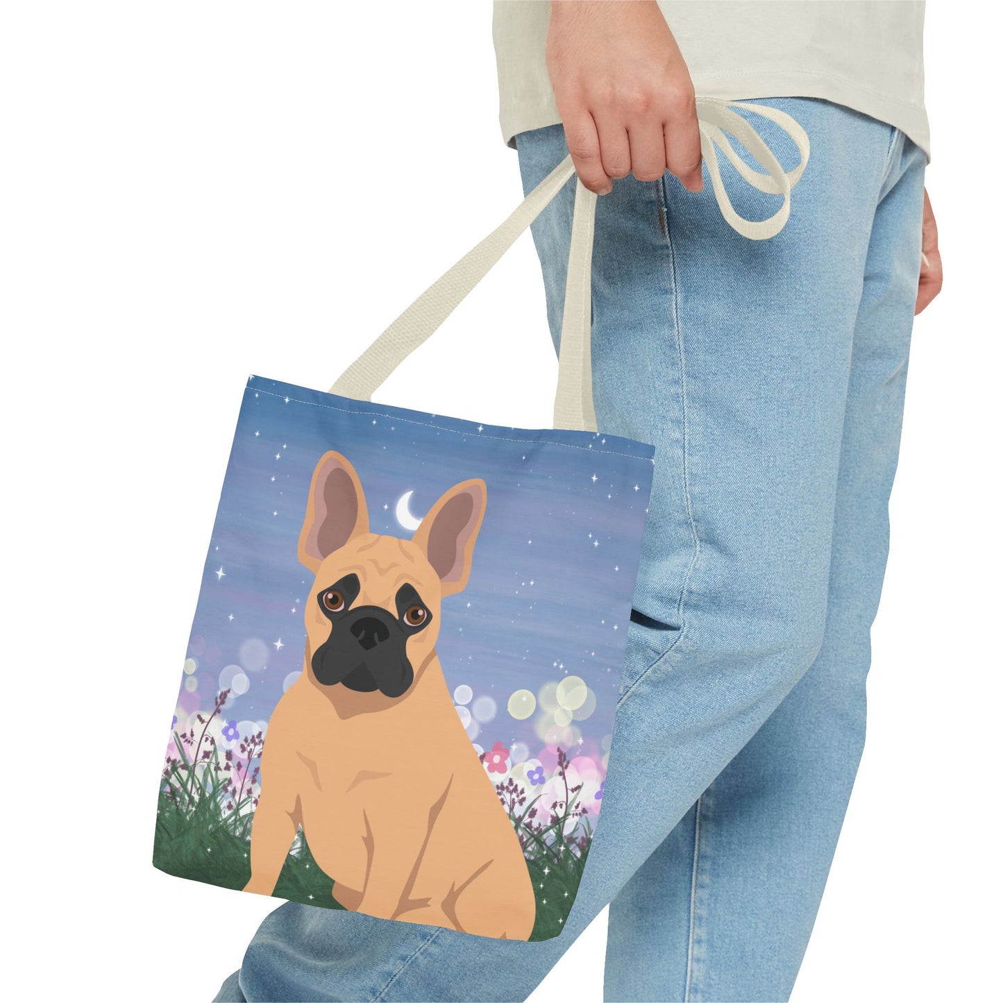French Bulldog Dog Tote Bag 13x13
