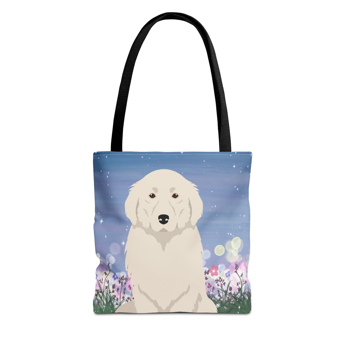 Great Pyrenees Dog Tote Bag 13x13