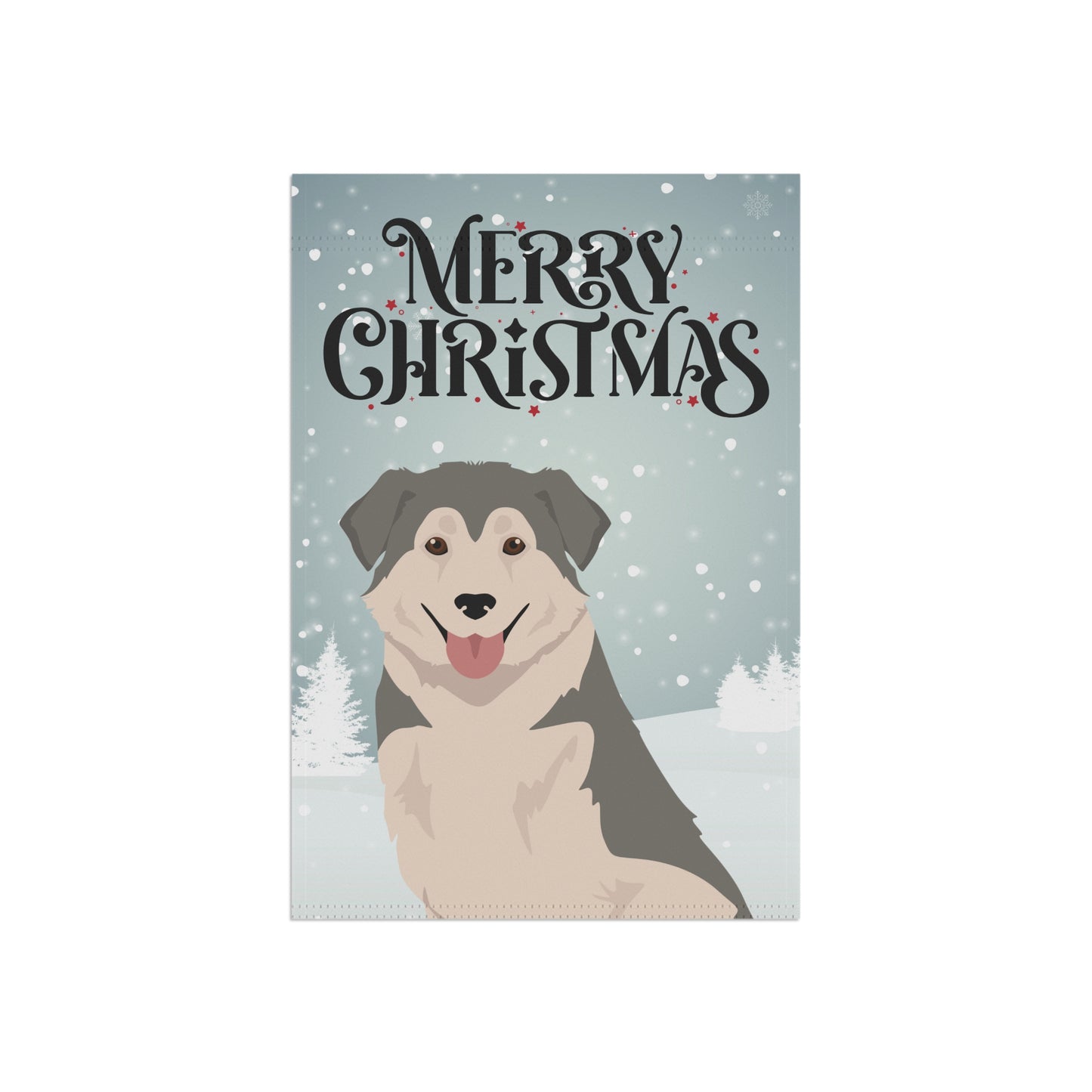 Aidi Dog Garden Flag