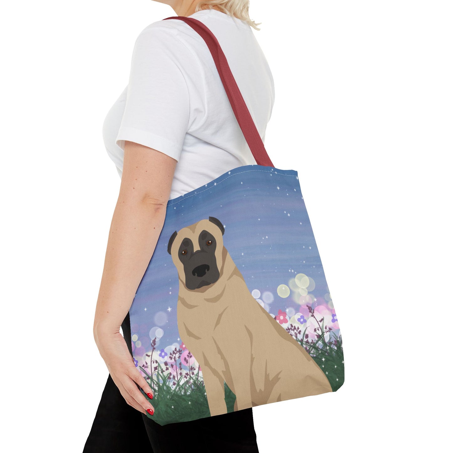 Kangle Dog Tote Bag 16x16