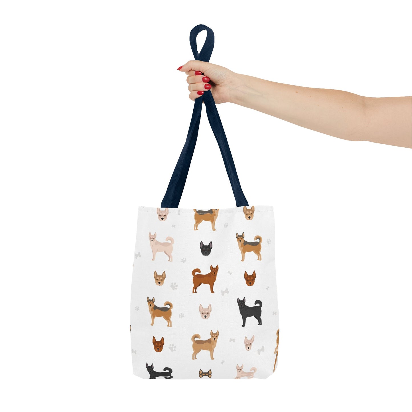 Norwegian Lundehund Dog Tote Bag