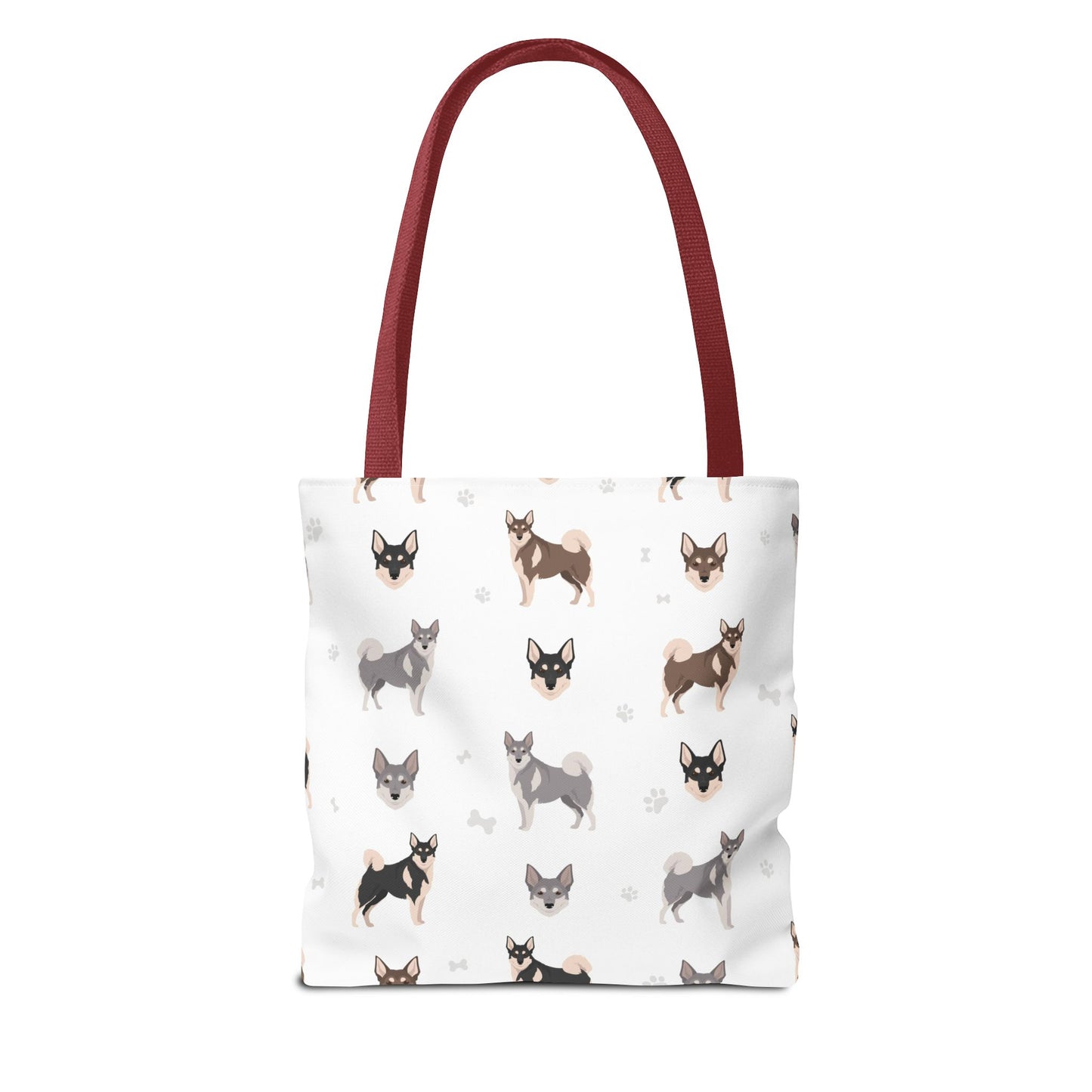 Swedish Elkhound Dog Tote Bag, Pyrenees Dog Mom Gift