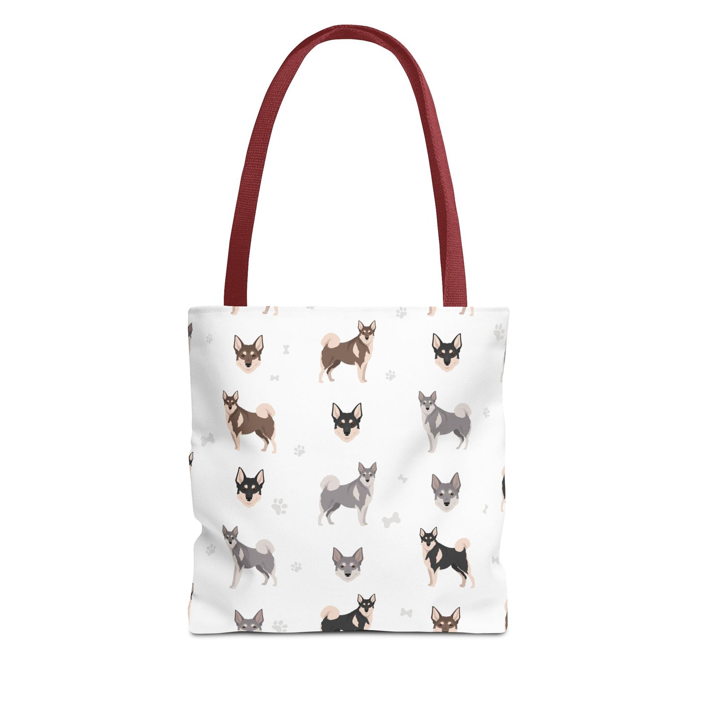 Swedish Elkhound Dog Tote Bag, Pyrenees Dog Mom Gift