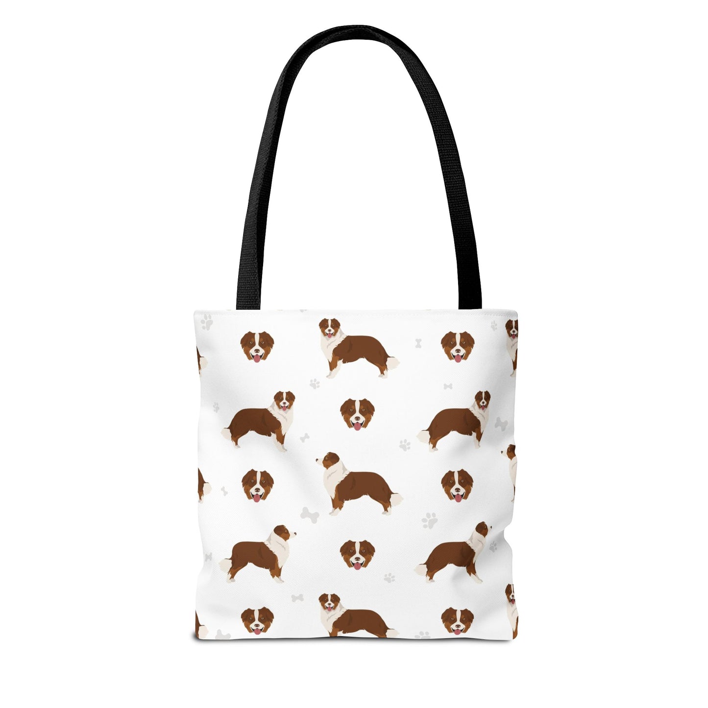 Australian Shepherd Dog Tote Bag, Aussie Dog Mom Gift