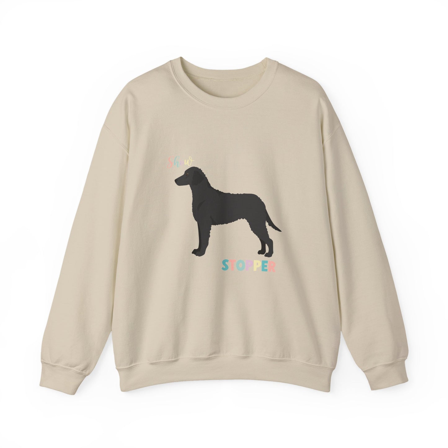 Curly Coated Retriever Dog Unisex Heavy Blend Crewneck Sweatshirt