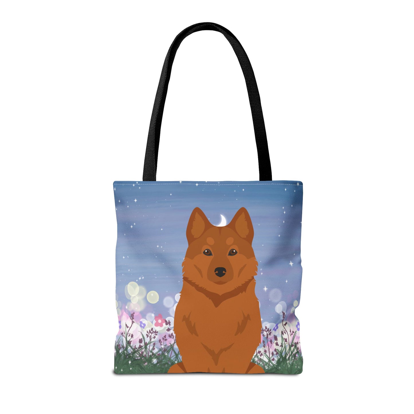 Finnish Spitz Dog Tote Bag 16x16