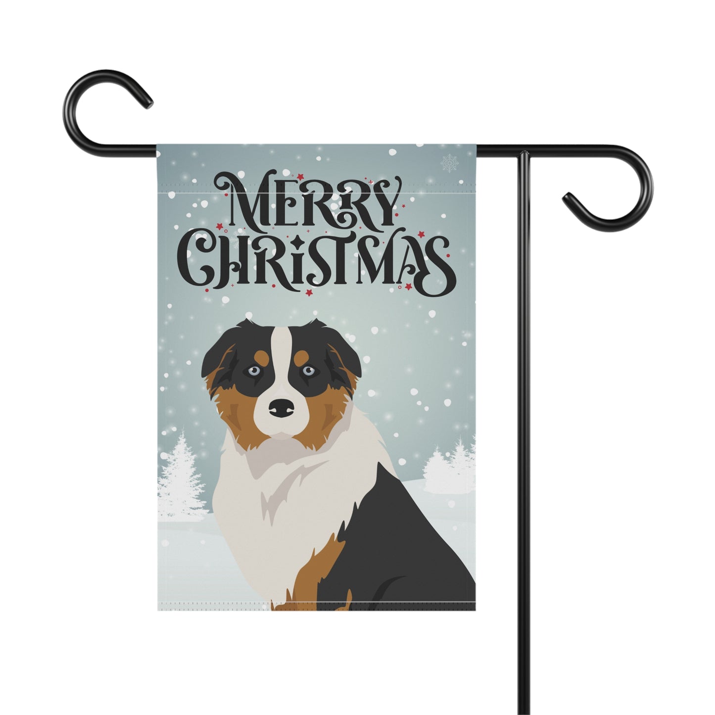 Australian Shepherd Dog Garden Flag