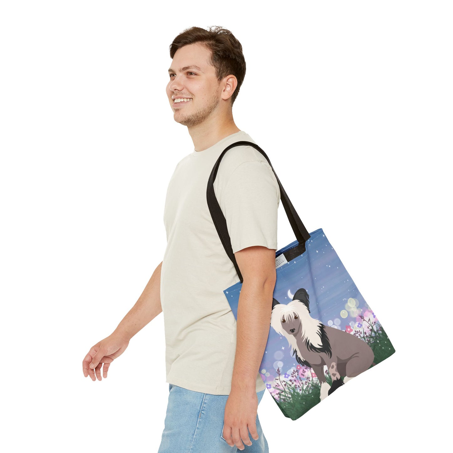 Chinese Crested Dog Dog Tote Bag 16x16