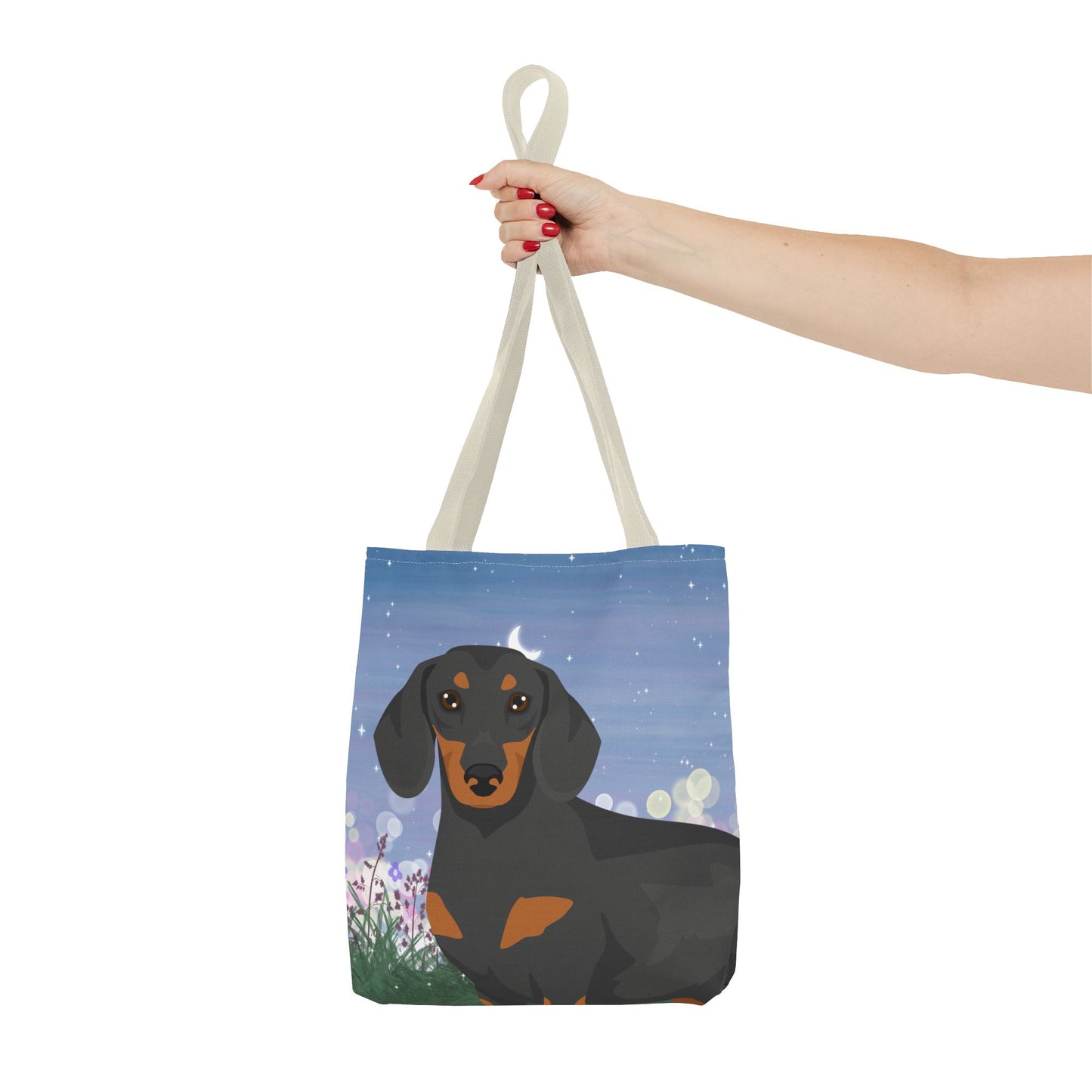 Dachshund Dog Tote Bag 13x13