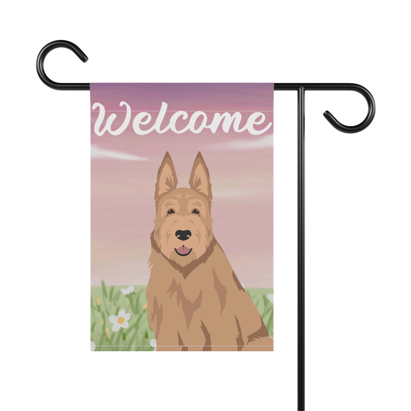 Berger Picard Dog Welcome Garden Flag