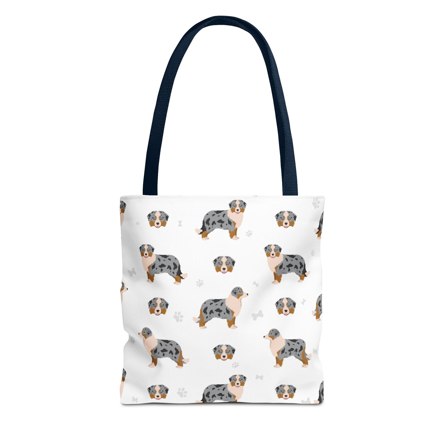Miniature American Shepherd Dog Tote Bag, Aussie Dog Mom Gift