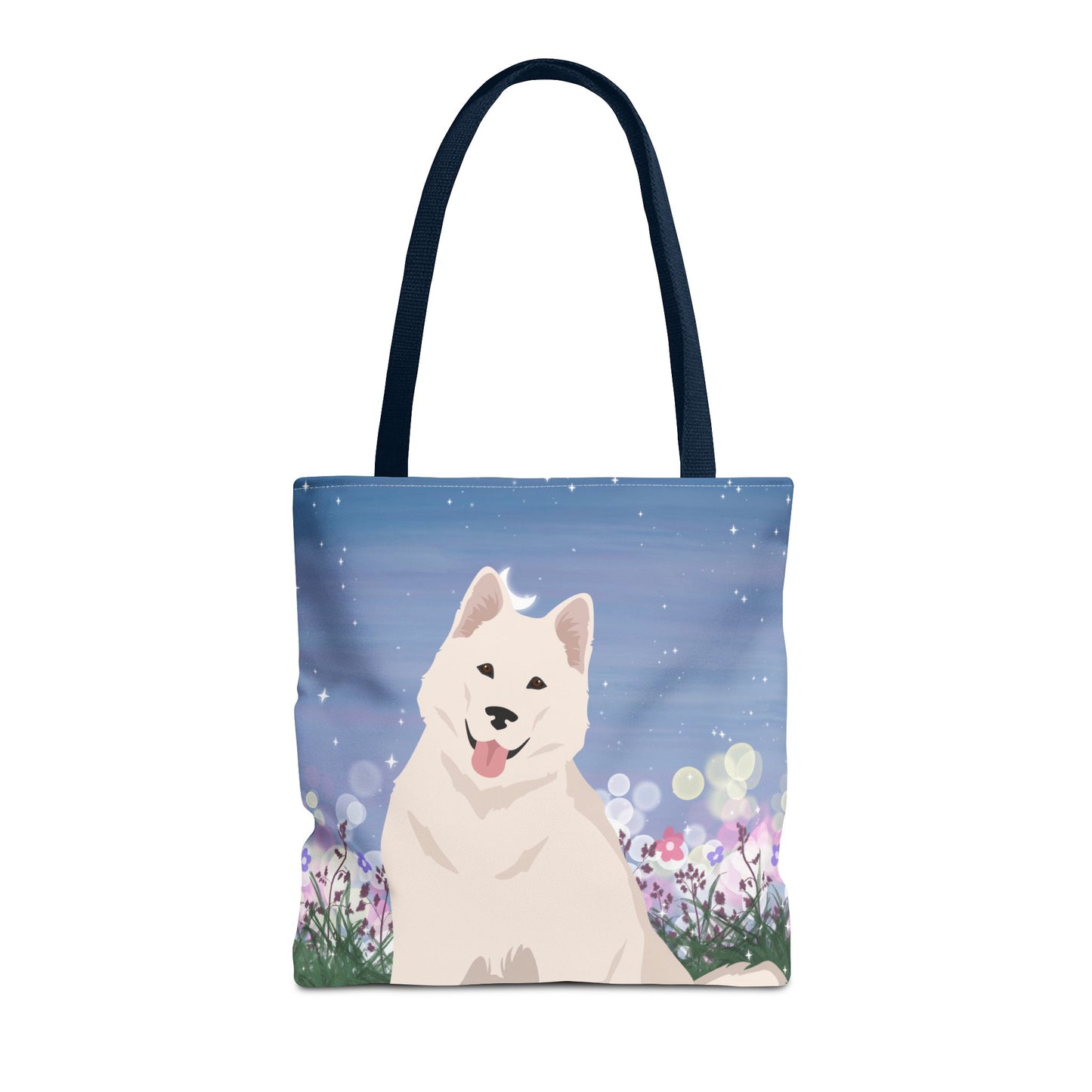 Alaskan Malamute Dog Tote Bag 16x16