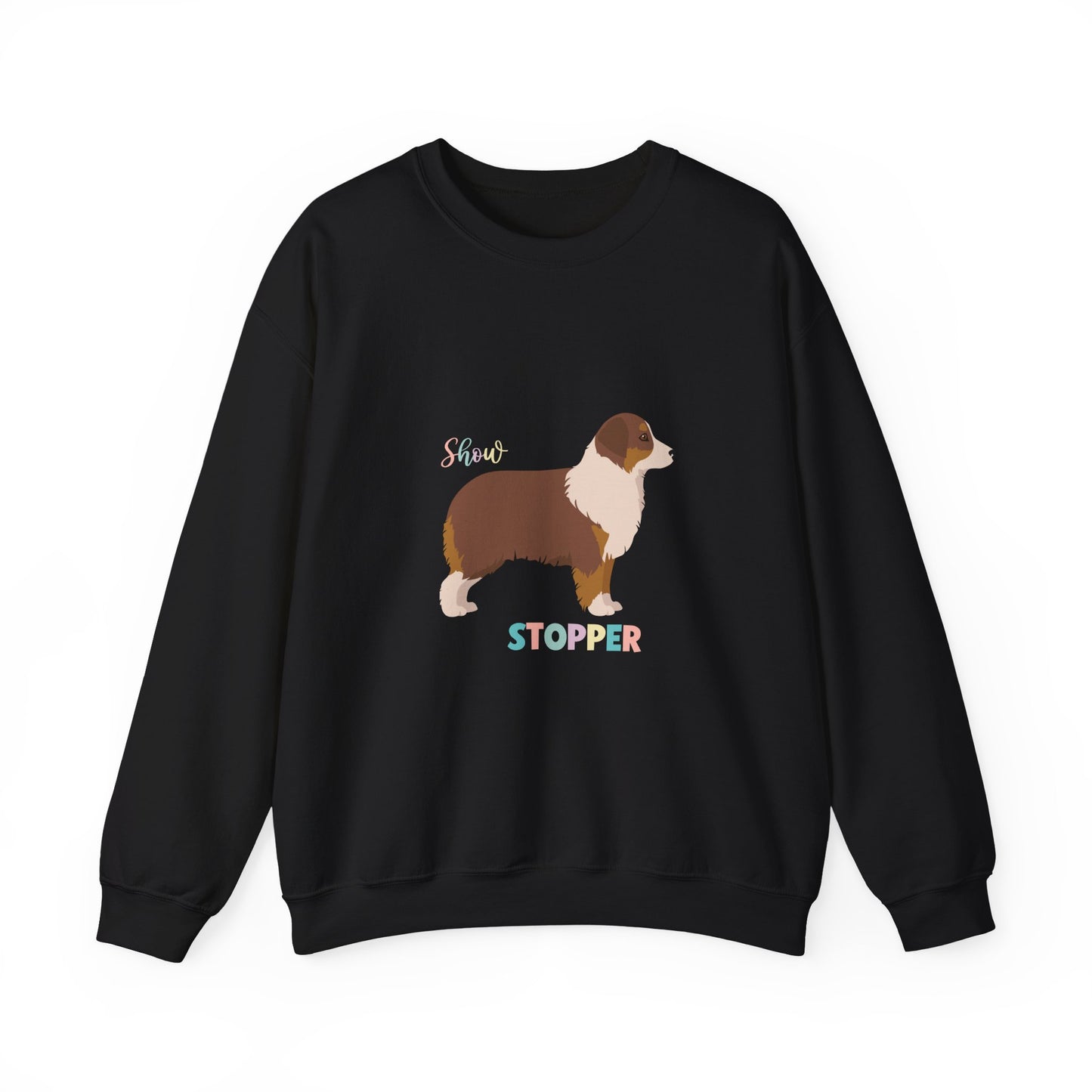 Miniature American Shepherd Dog Unisex Heavy Blend Crewneck Sweatshirt