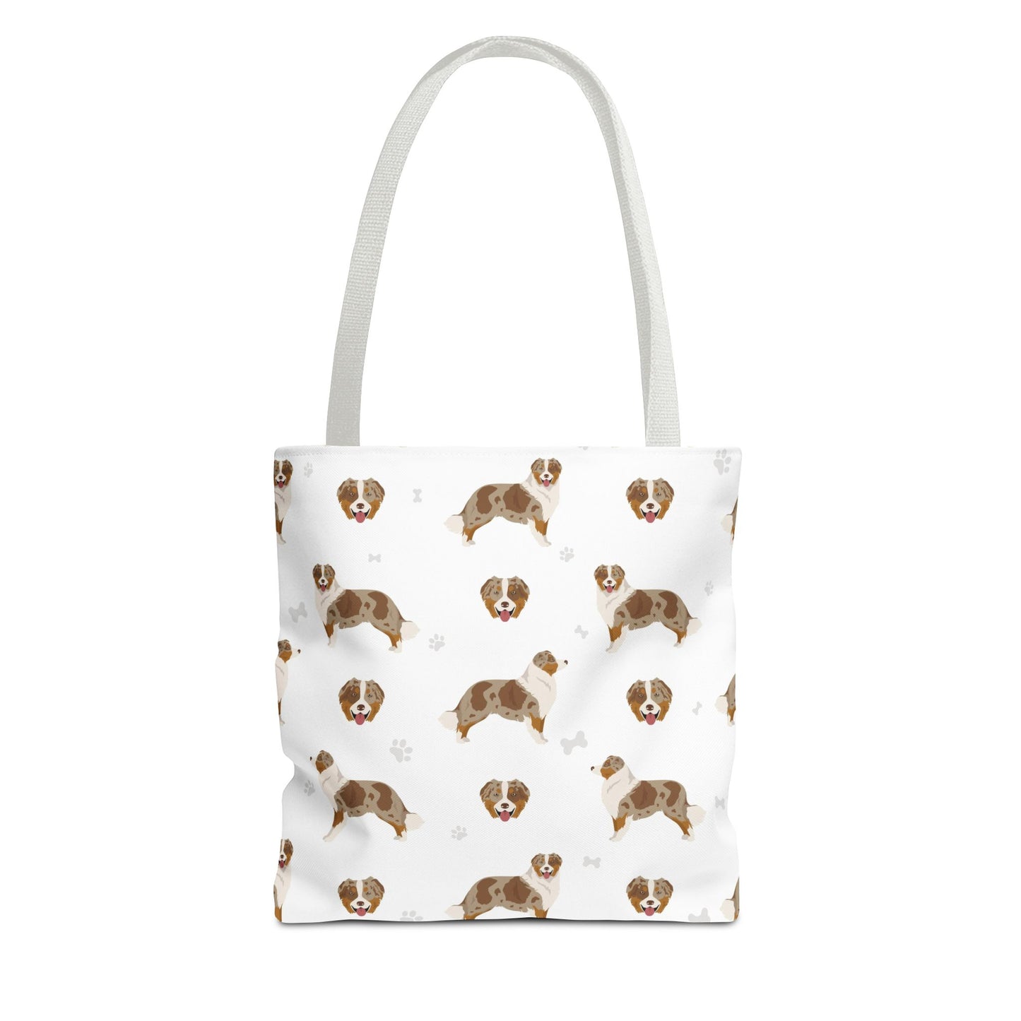 Australian Shepherd Dog Tote Bag, Aussie Dog Mom Lover Gift