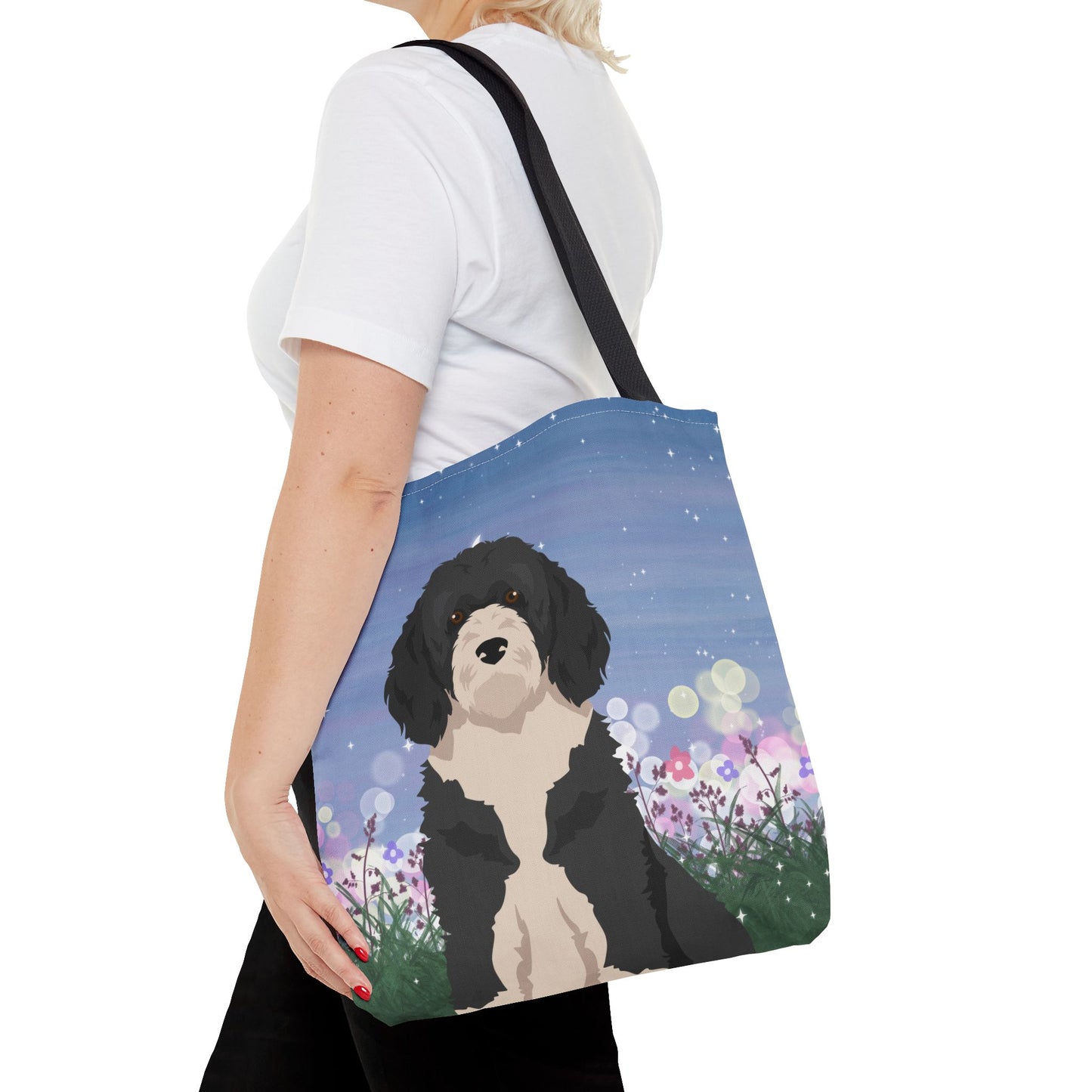 Portuguese Water Dog Dog Tote Bag 16x16