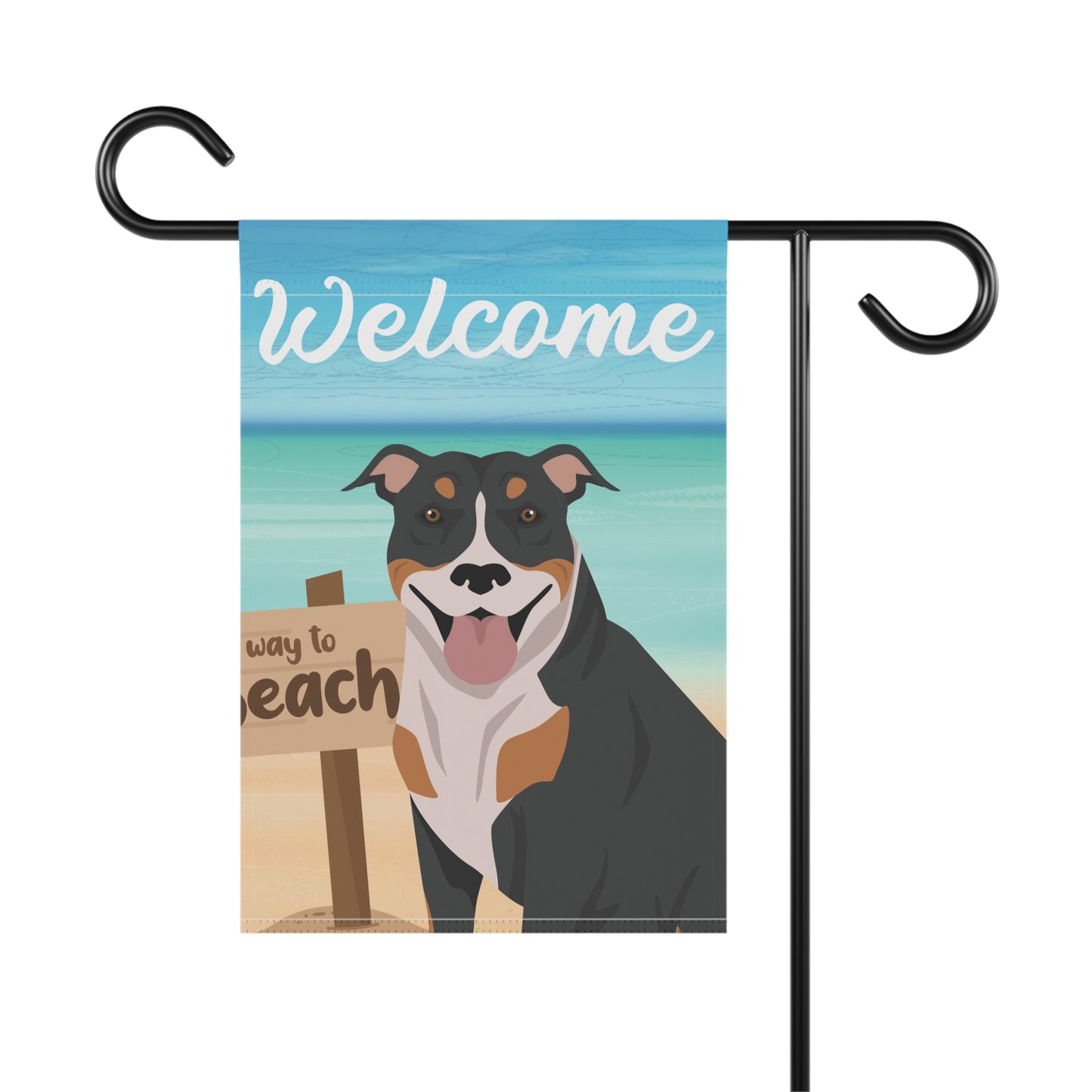 Pit Bull Dog Garden Flag