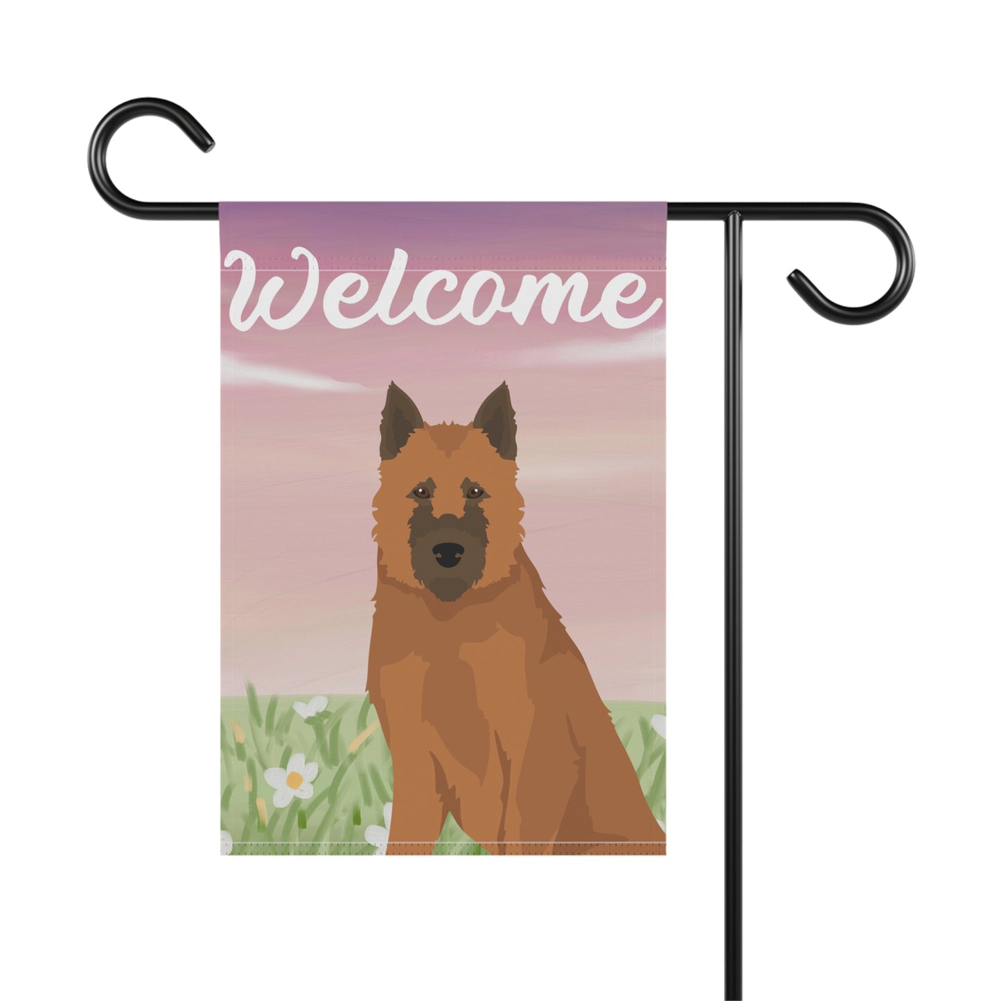 Belgian Laekenois Dog Welcome Garden Flag