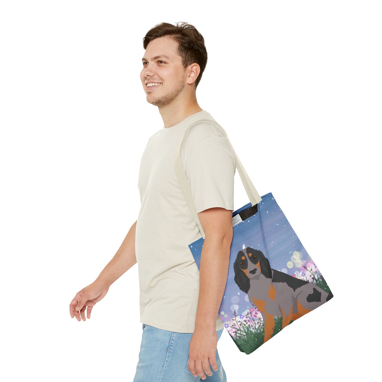 Picardy Spaniel Dog Tote Bag 16x16