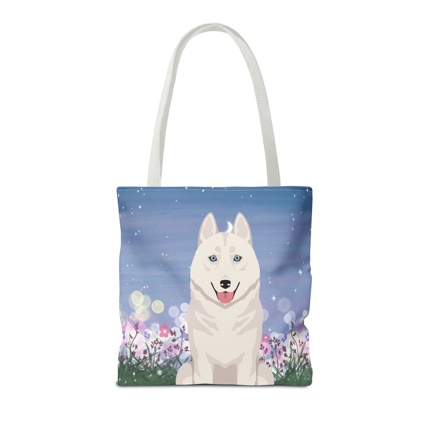 Siberian Husky Dog Tote Bag 16x16