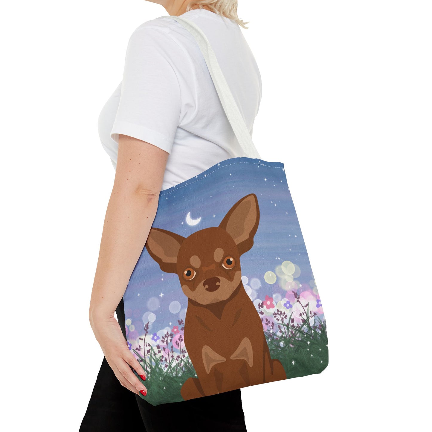 Chihuahua Dog Tote Bag 16x16