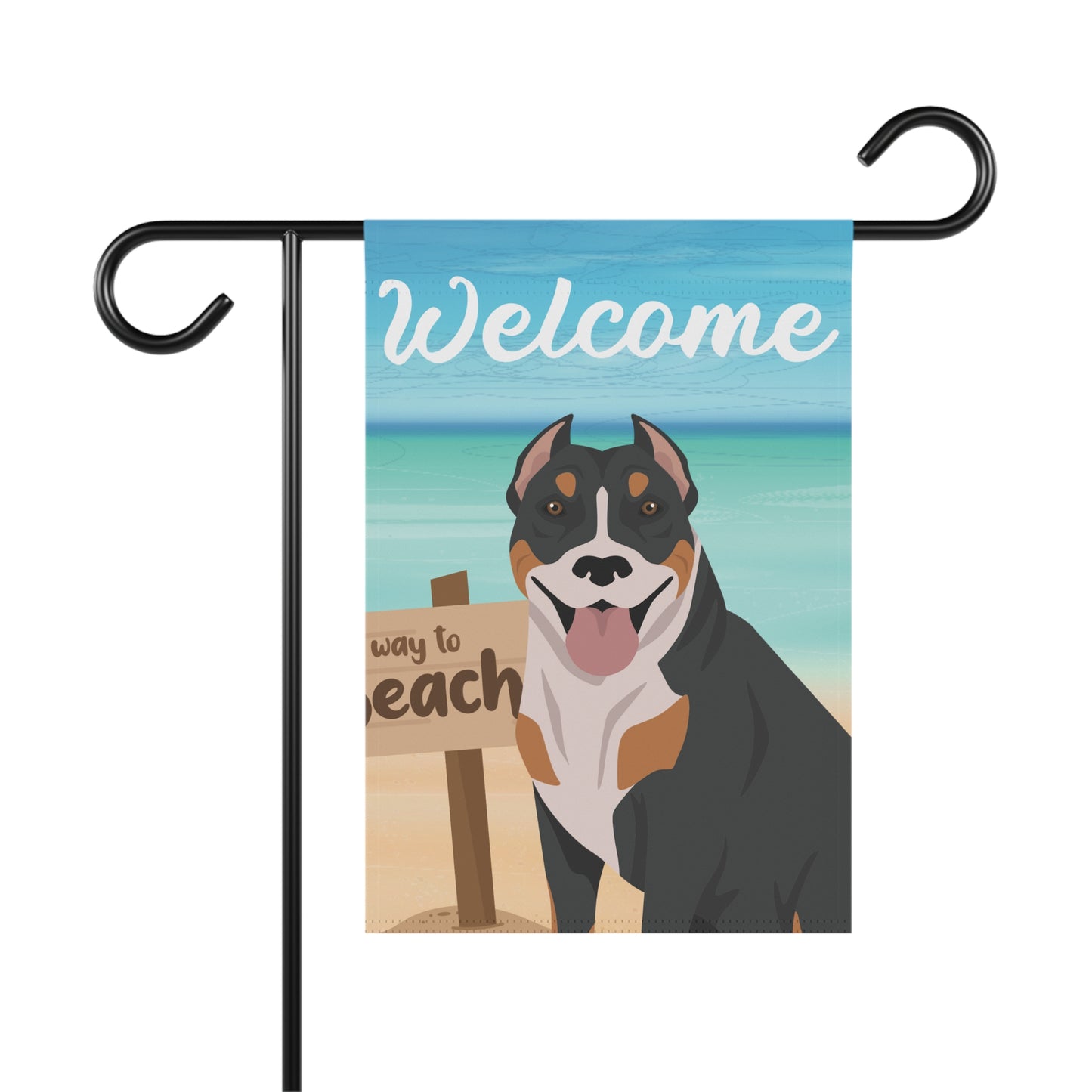 Pit Bull Dog Garden Flag