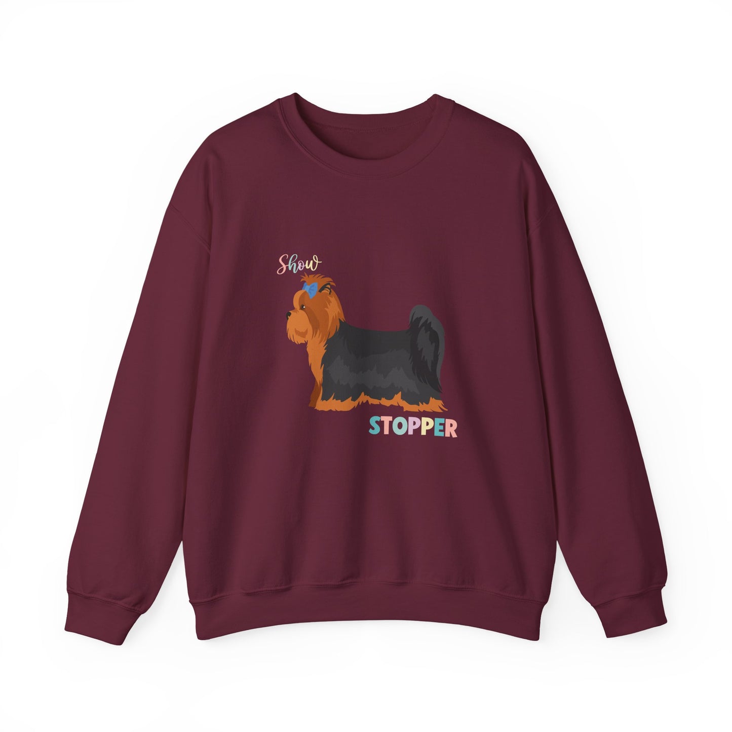Yorkshire Terrier Dog Unisex Heavy Blend Crewneck Sweatshirt