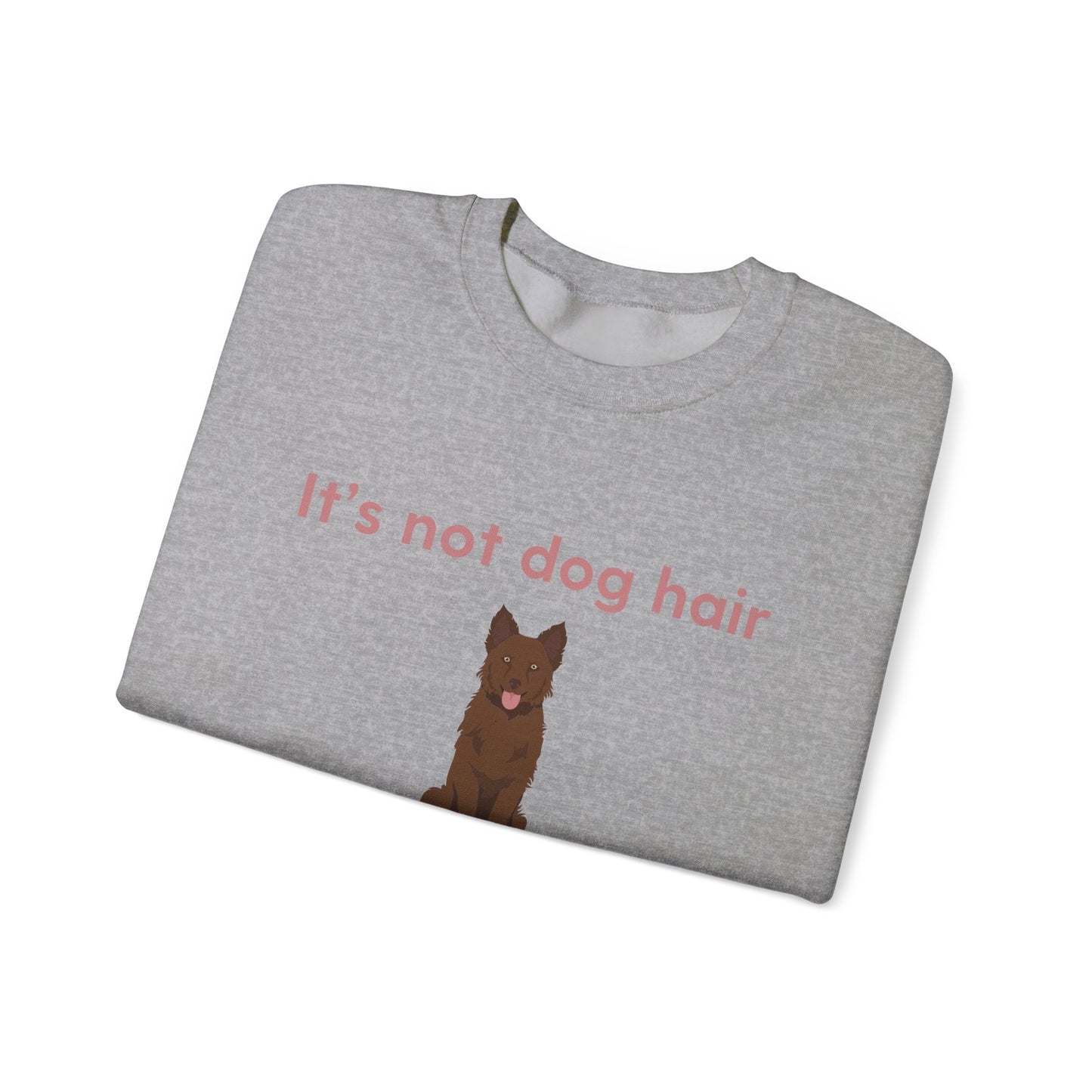 Mudi Dog Glitter Funny Unisex Heavy Blend Crewneck Sweatshirt, Mudi Mom, Mudi Gift, Mudi Lover