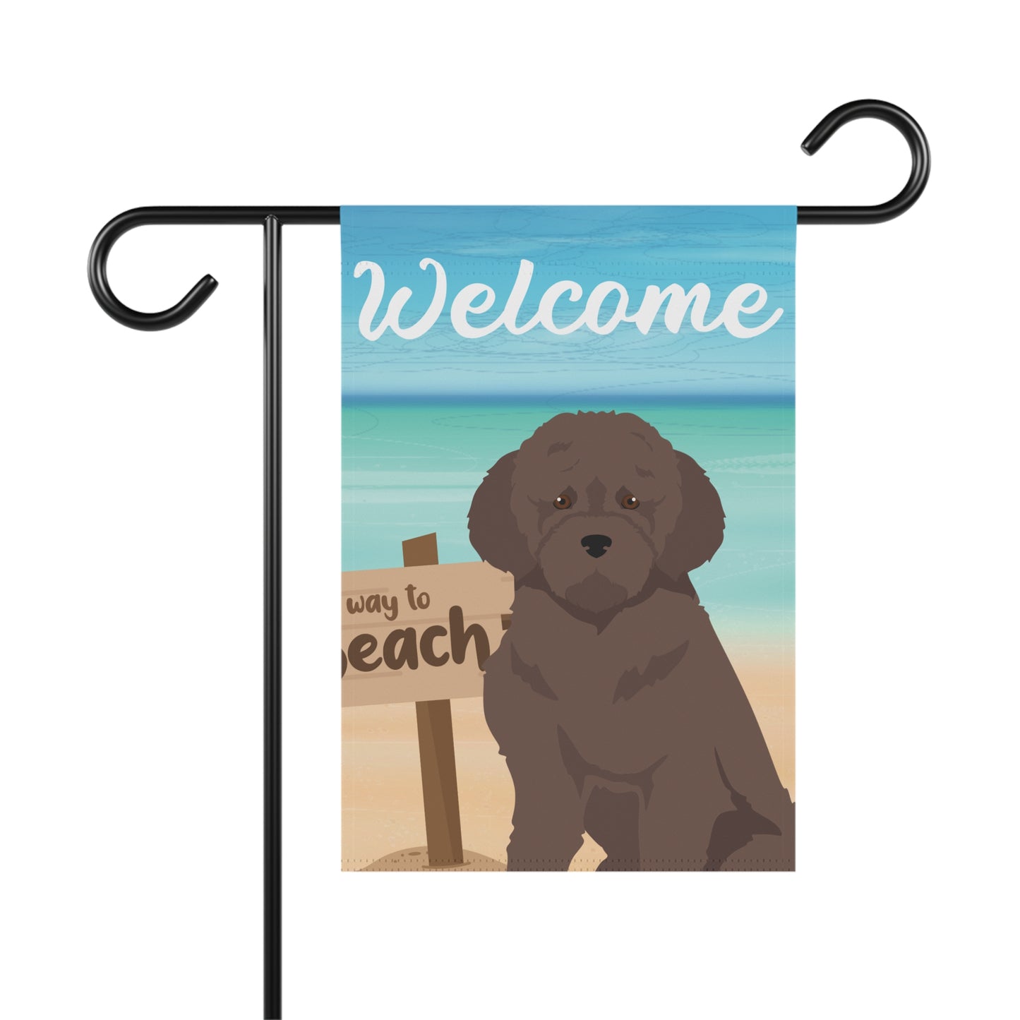 Lagotto Romagnolo Dog Garden Flag