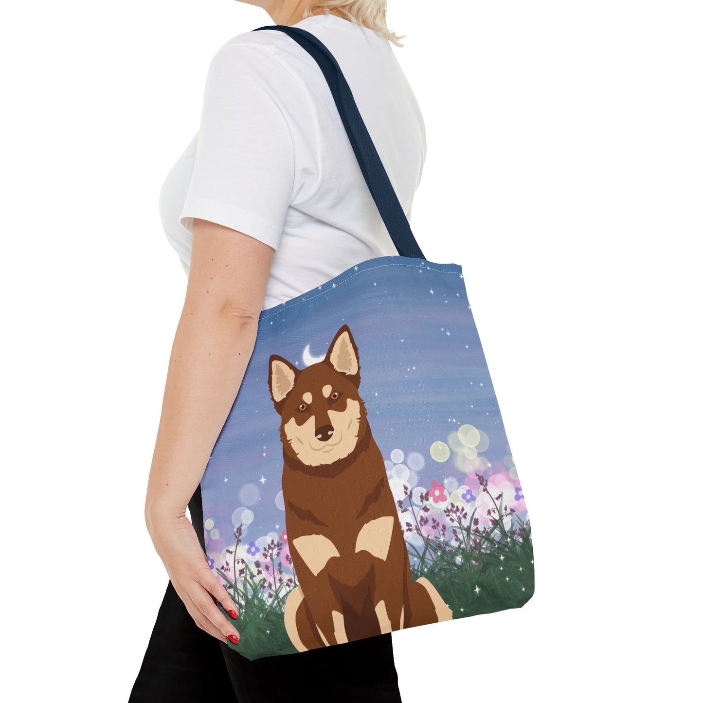 Lapponian Herder Dog Tote Bag 16x16